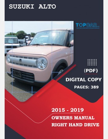 suzuki alto lapin 2015 2016 2017 2018 2019 owners manual